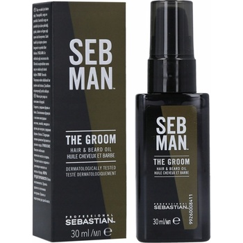 SEB MAN The Groom Hair & Beard Oil - Olej na vlasy a fúzy